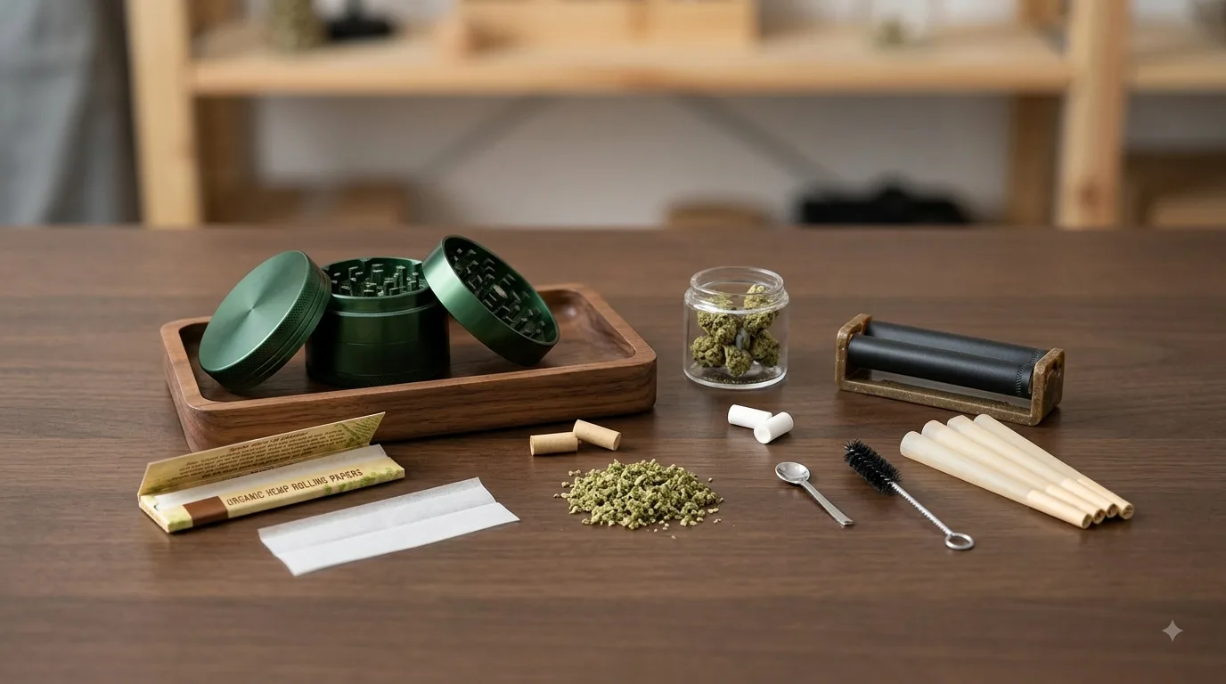 Best Grinders and Rolling Accessories: A Beginner's Guide to Essential Cannabis Tools