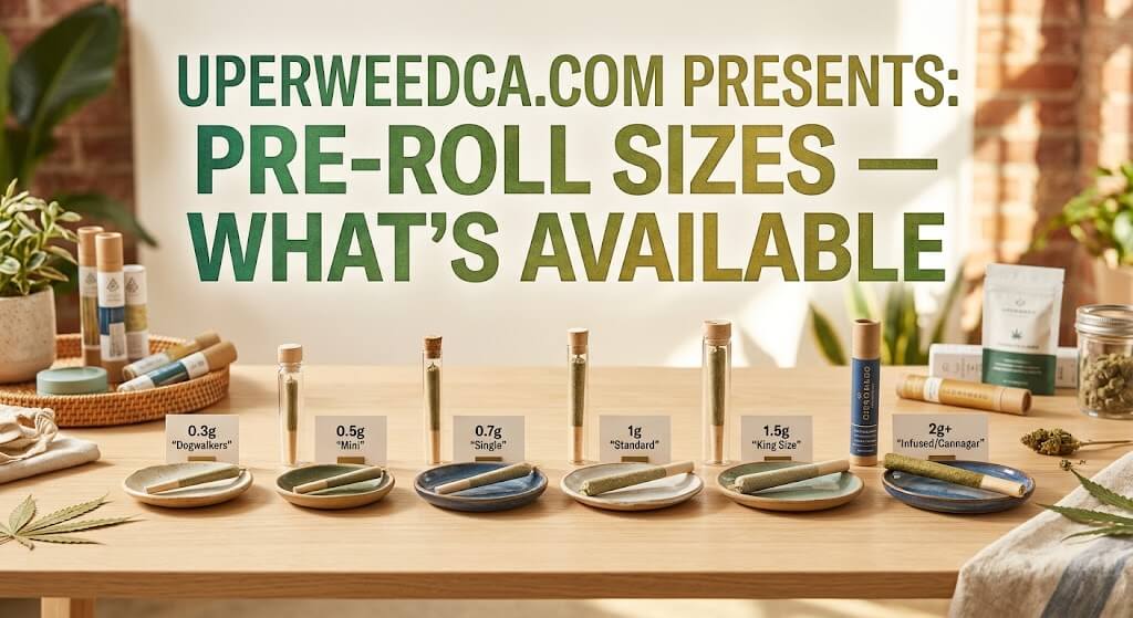 Pre-Roll Sizes — What's Available | Uper Weed
