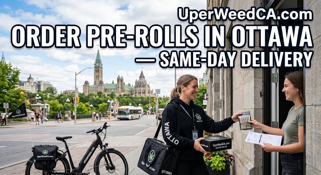 Order Pre-Rolls in Ottawa — Same-Day Delivery | Uper Weed