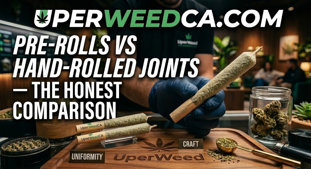 Pre-Rolls vs Hand-Rolled Joints — The Honest Comparison | Uper Weed
