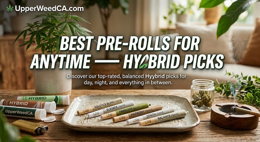Best Pre-Rolls for Anytime — Hybrid Picks | Uper Weed