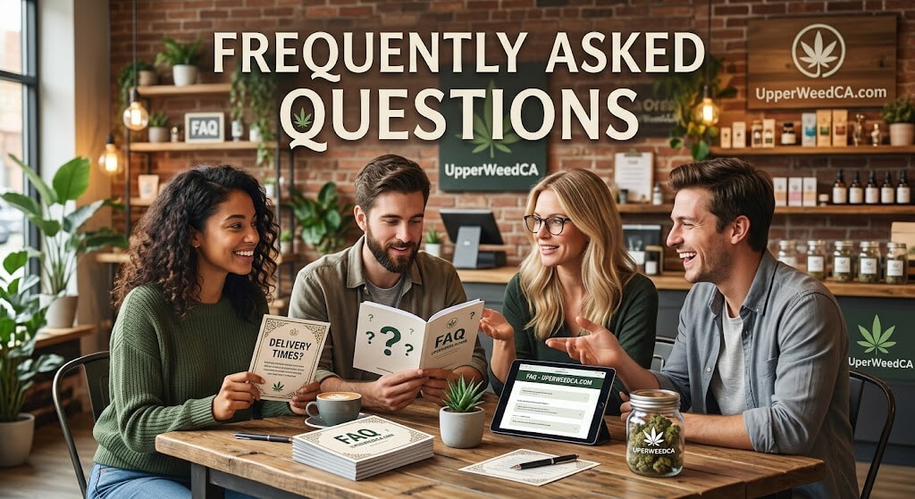Frequently Asked Questions | Uper Weed Delivery