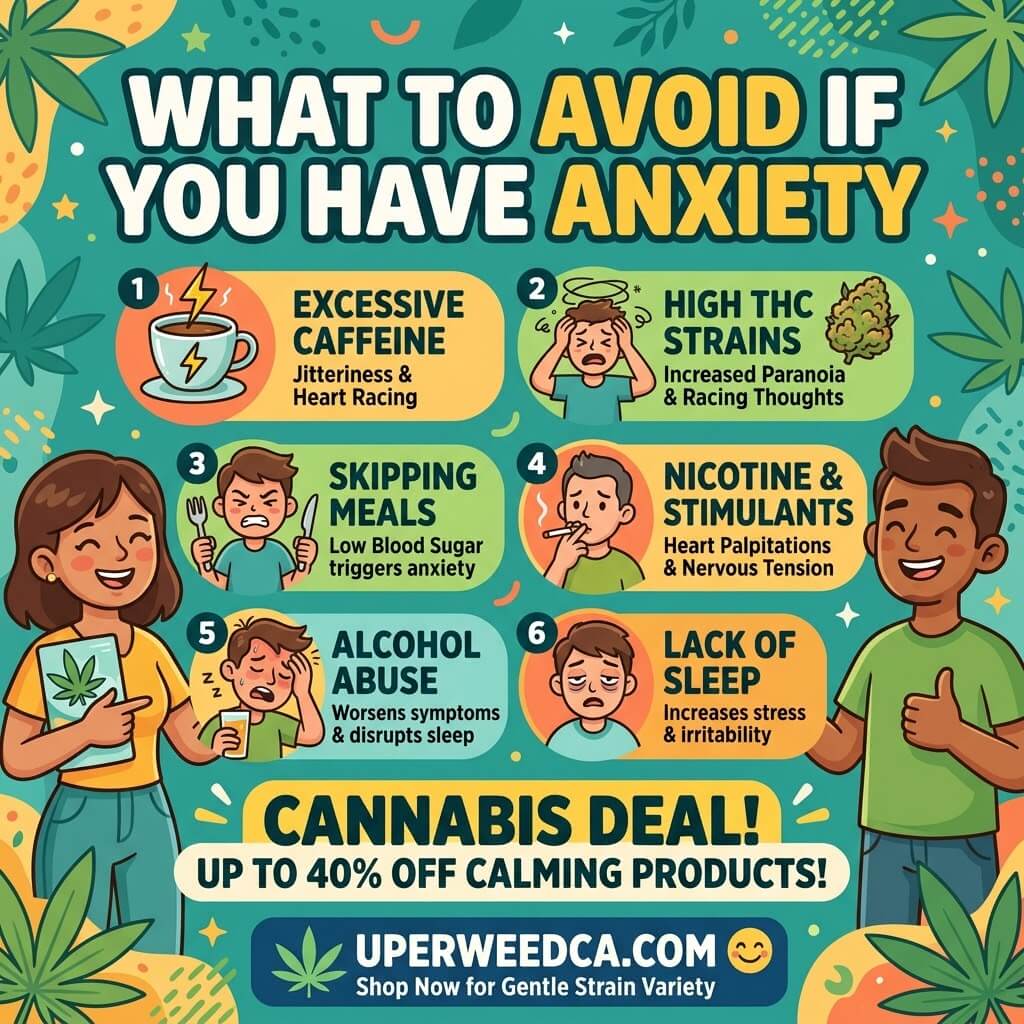 What to Avoid If You Have Anxiety | Uper Weed