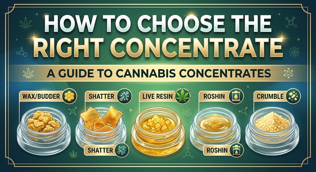 How to Choose the Right Concentrate | Uper Weed