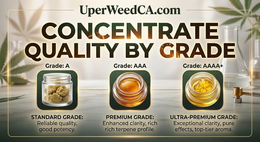 Concentrate Quality by Grade | Uper Weed