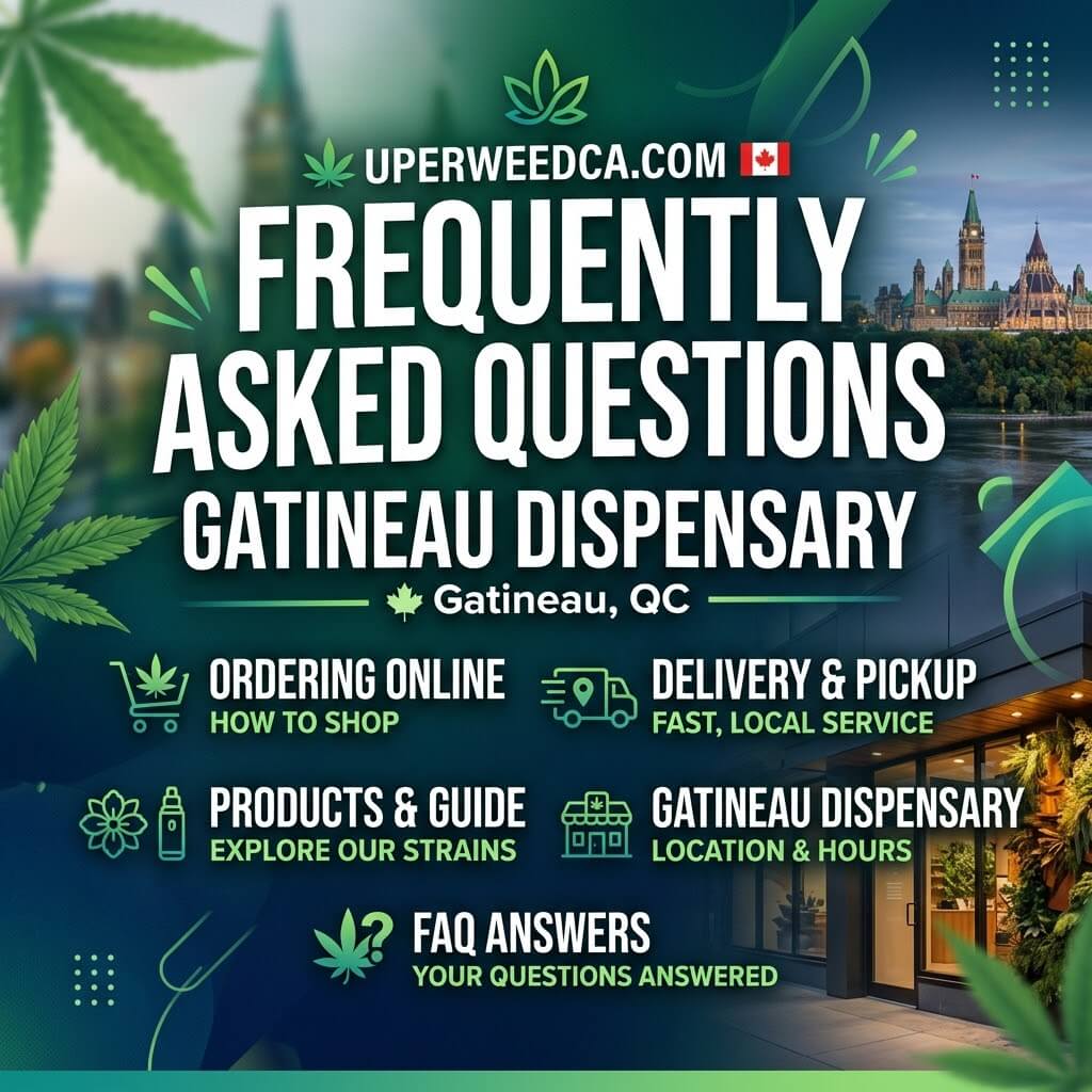 Frequently Asked Questions — Gatineau Dispensary | Uper Weed