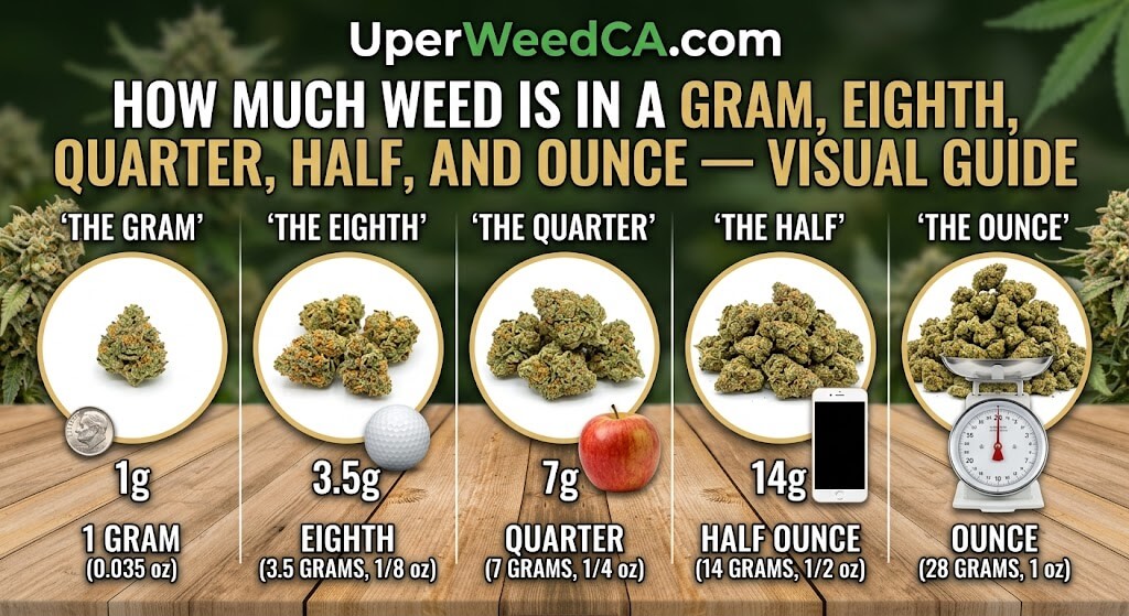 3.5 Grams — The Eighth | Uper Weed