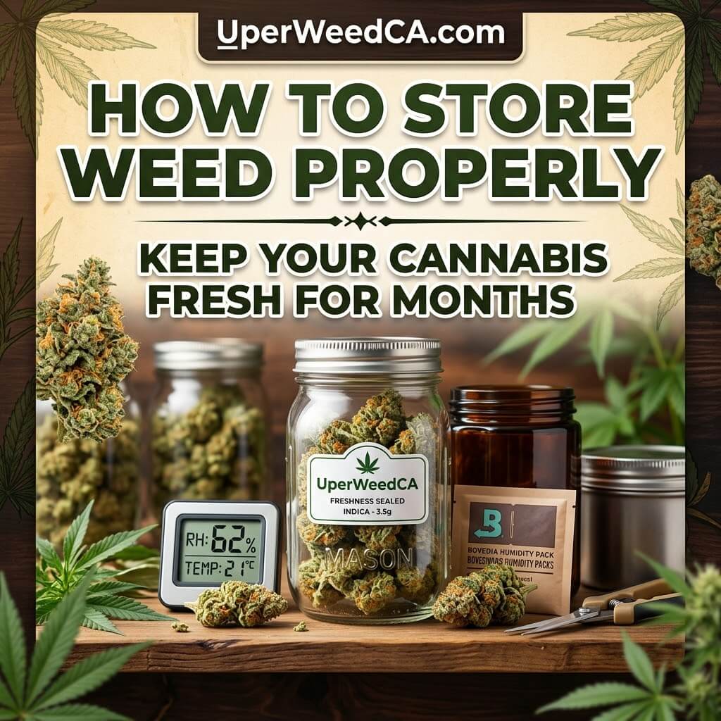 How to Store Weed Properly — Keep Your Cannabis Fresh for Months