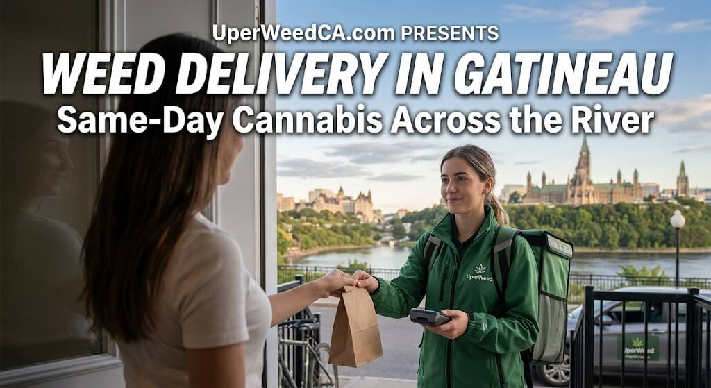 Weed Delivery in Gatineau — Same-Day Cannabis Across the River