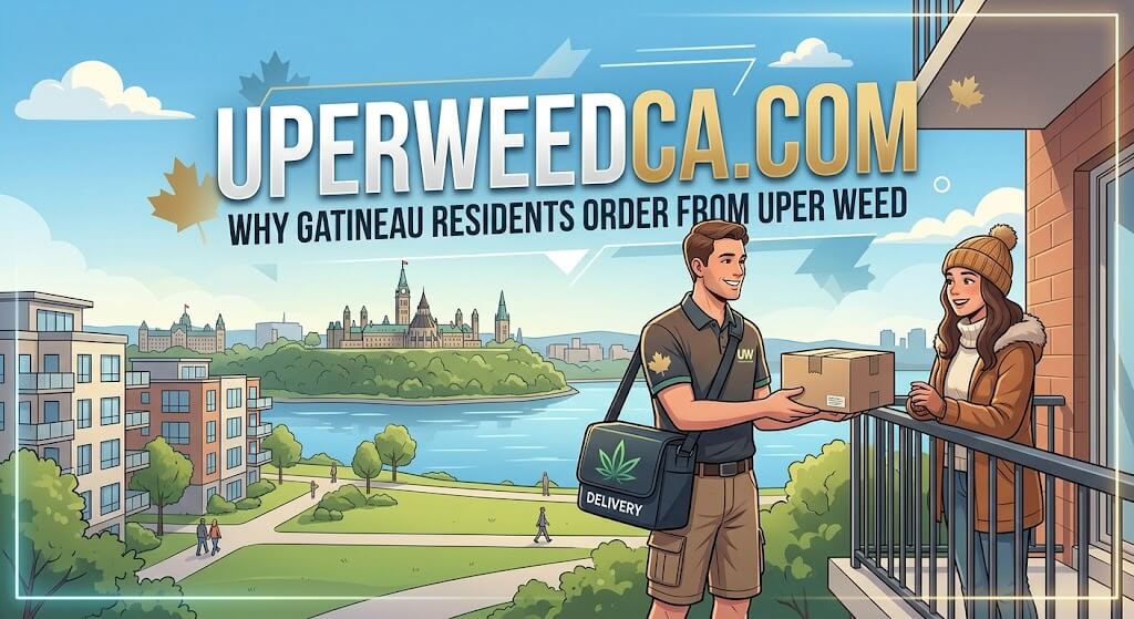 Why Gatineau Residents Order from Uper Weed Delivery