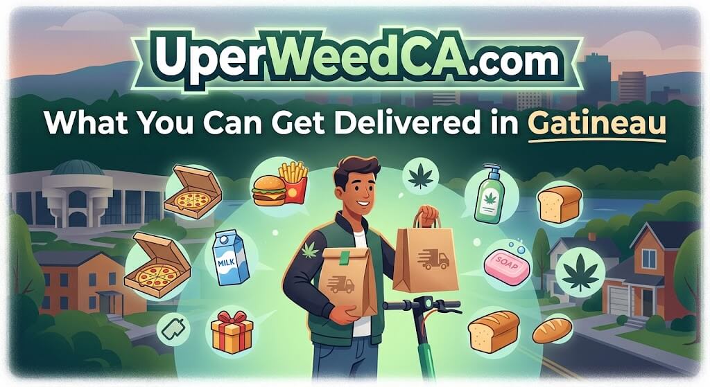 What You Can Get Delivered in Gatineau | Uper Weed