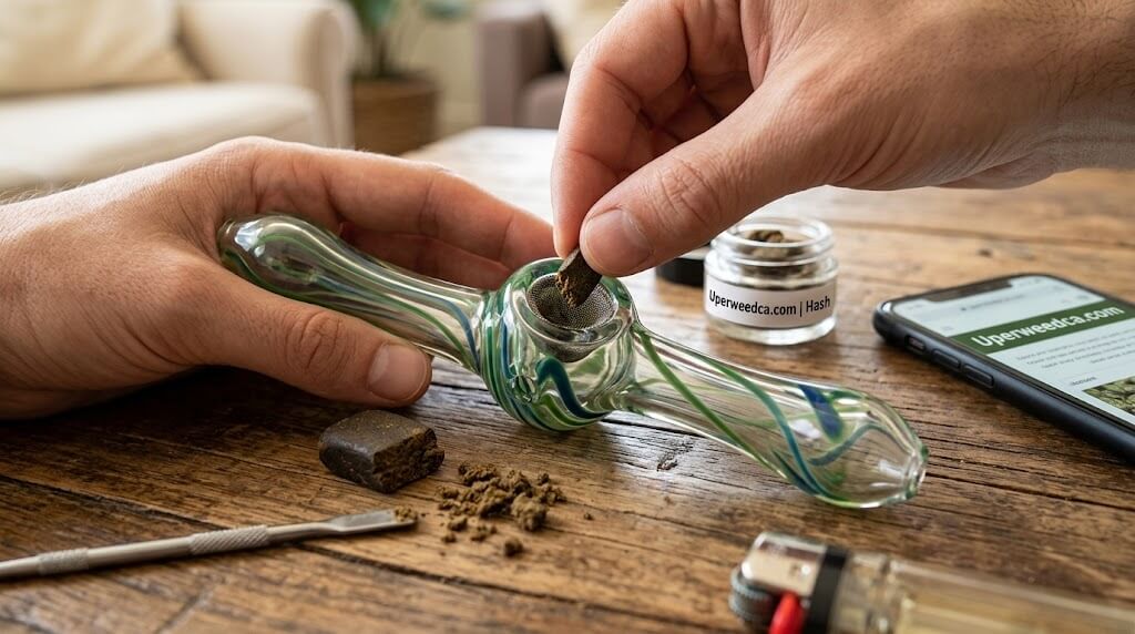 How to Smoke Hash With a Pipe (Glass Pipe or Spoon Pipe) step by step