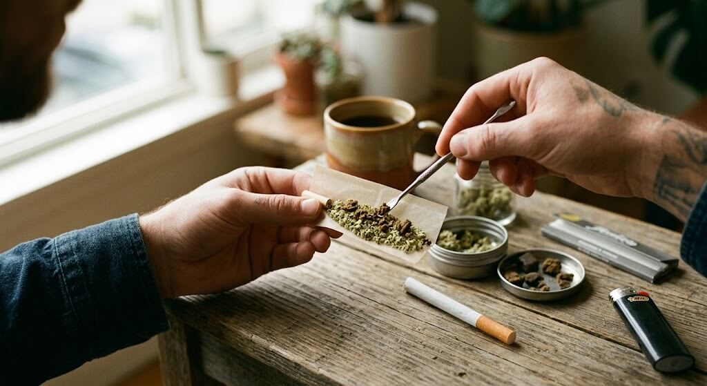 How to Smoke Hash weed With a Cigarette