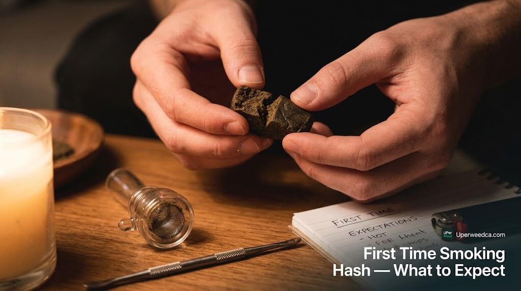 First Time Smoking Hash