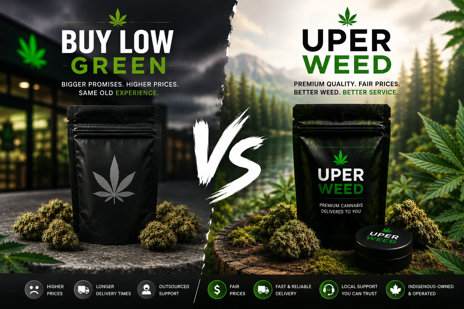 Build-Your-Own Bargain or Delivered Tonight? Your Buy Low Green Alternative