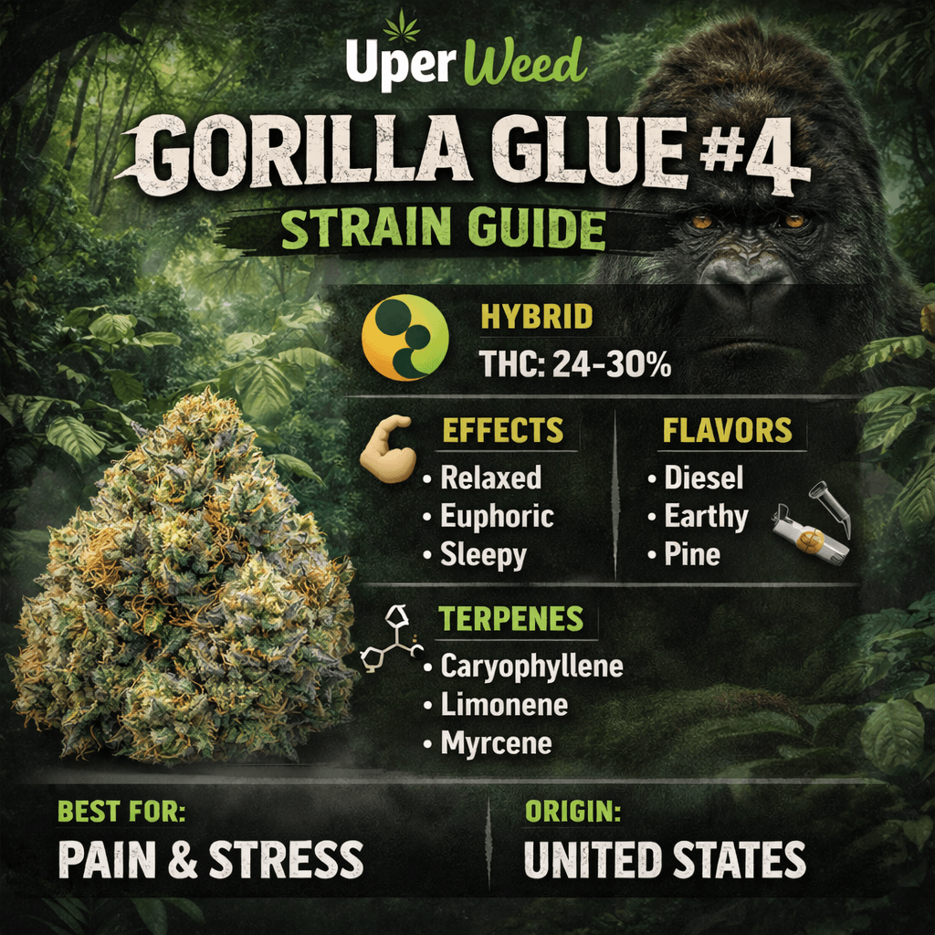 Gorilla Glue #4 Strain Guide