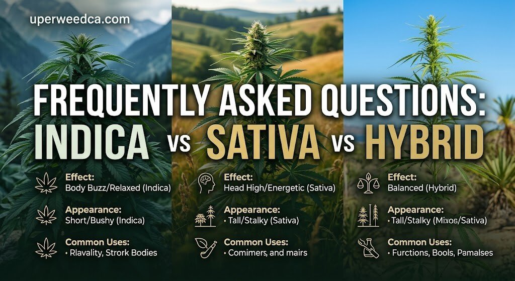 Asked Questions: Indica vs Sativa vs Hybrid