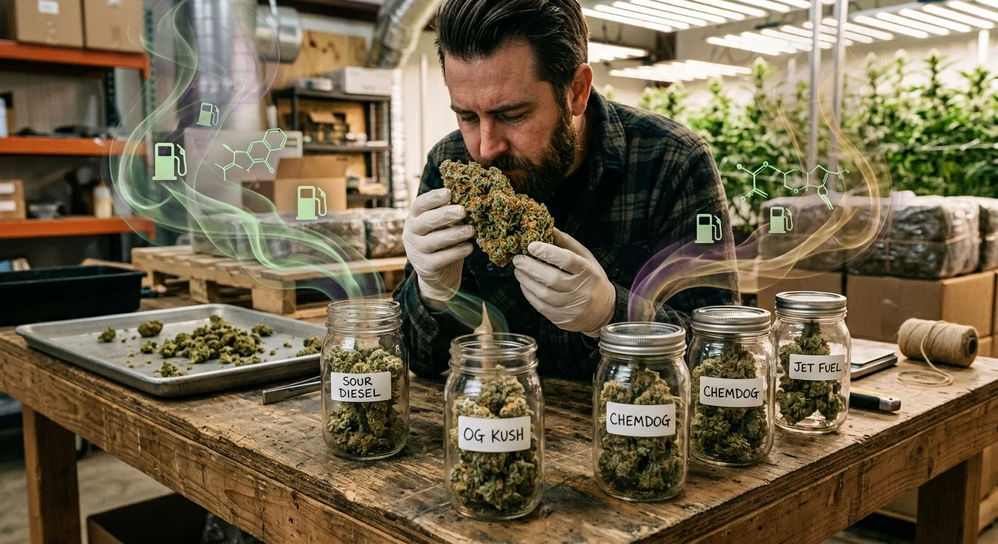 Gas Strains Explained: Why Weed Smells Like Fuel