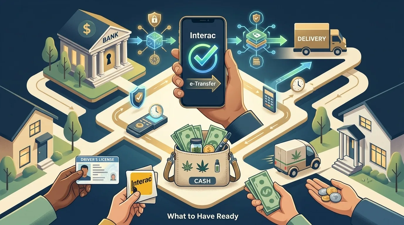 How Payment Works for Cannabis Delivery: e-Transfer, Cash and What to Have Ready
