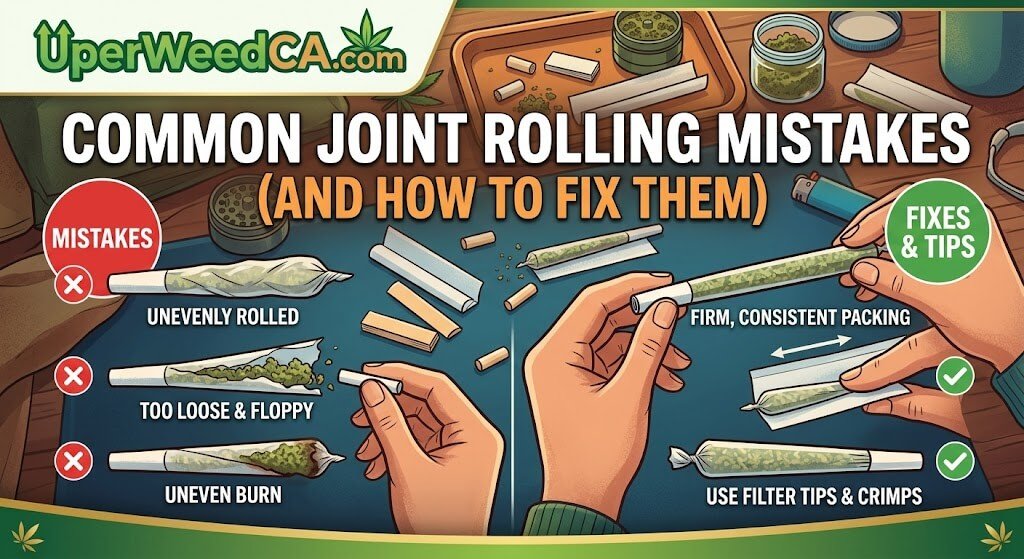 Common Joint Rolling Mistakes (And How to Fix Them) | Uper Weed