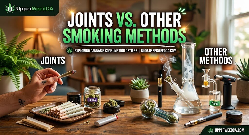 Joints vs. Other Smoking Methods | Uper Weed