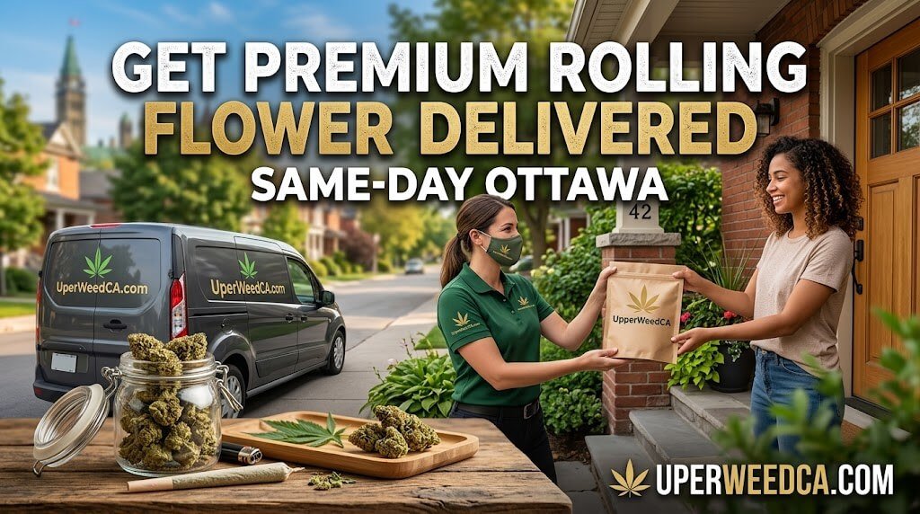 Get Premium Rolling Flower Delivered — Same-Day Ottawa | Uper Weed