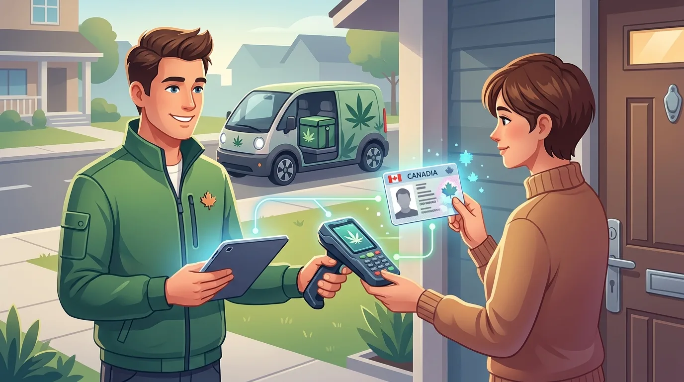 ID Verification at the Door: Your Complete Guide to Cannabis Delivery Age Checks in Canada