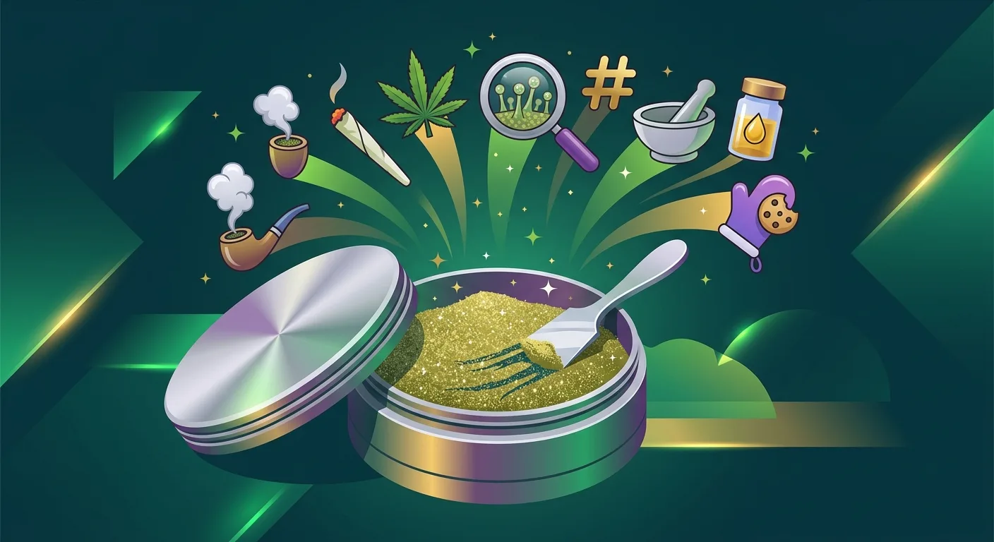 Kief: What to Do With What Collects in Your Grinder