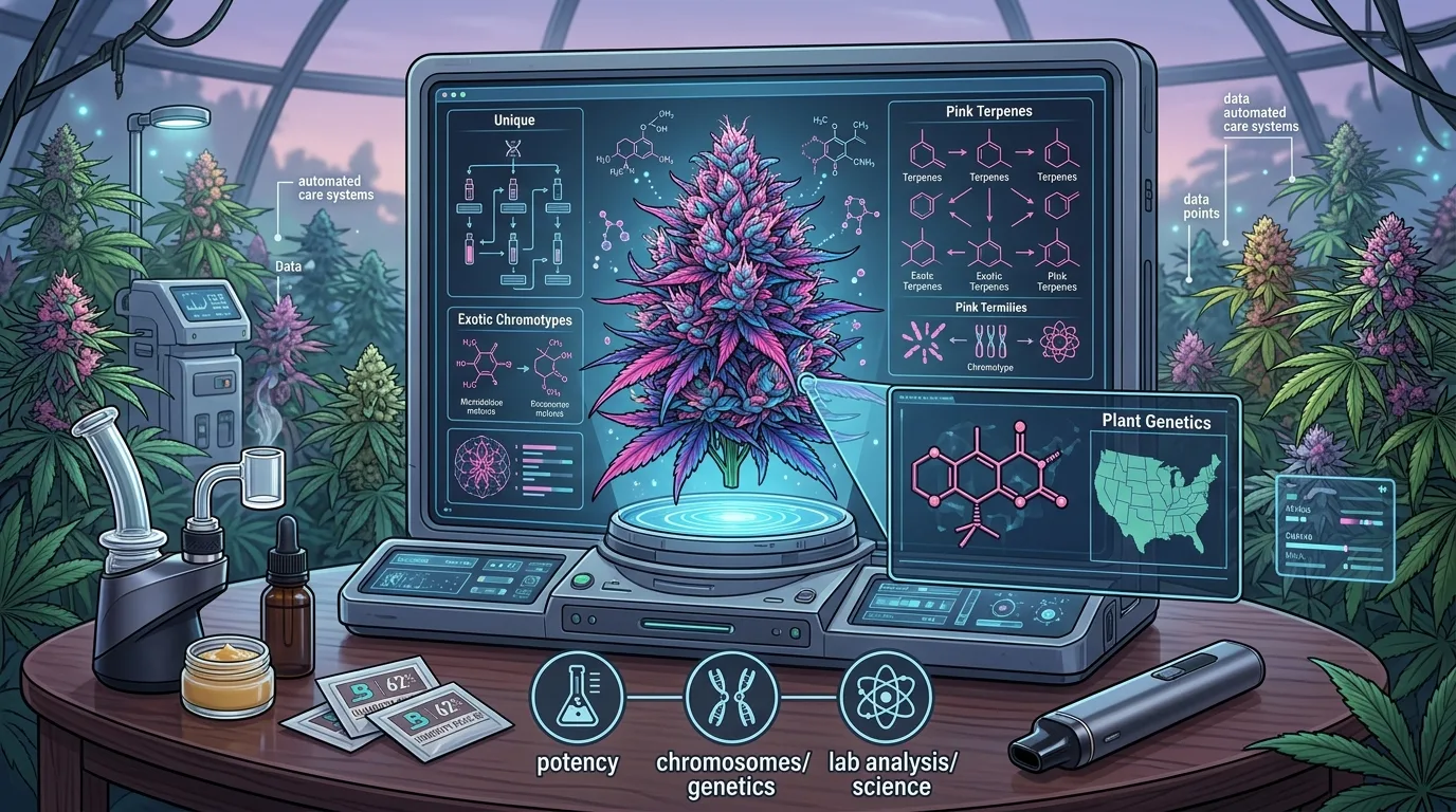 Pink and Exotic Strains Explained: The Science Behind Cannabis's Most Coveted Varieties