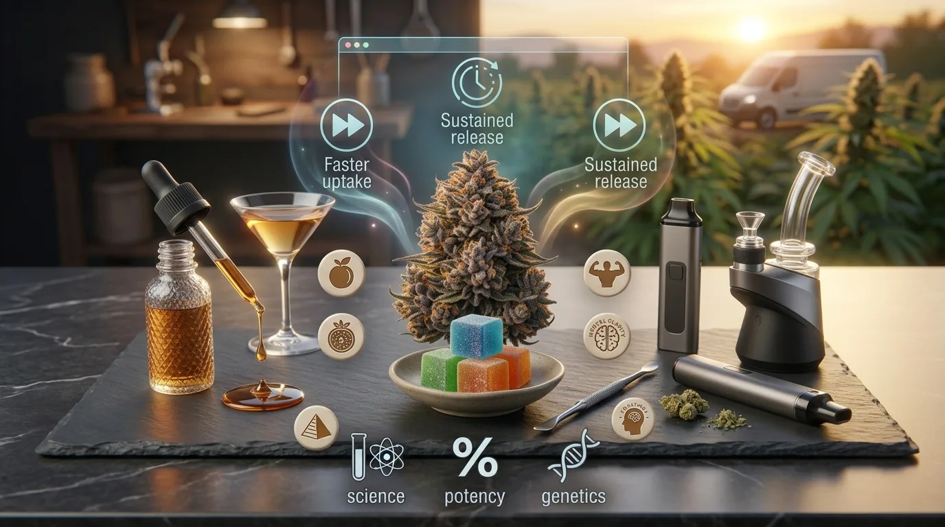THC Drinks vs Edibles vs Smoking: Which Cannabis Consumption Method Is Right for You?