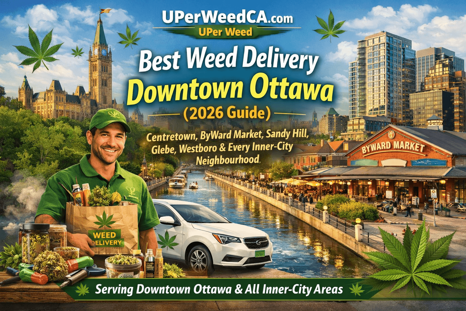 Livraison de cannabis à Little Italy Ottawa