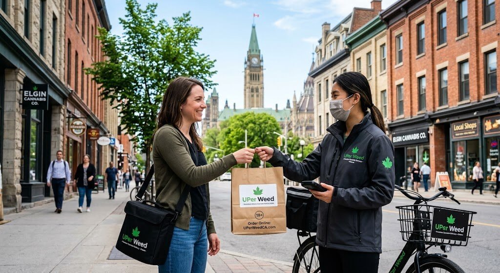 Livraison de cannabis dans le nord-est des États-Unis