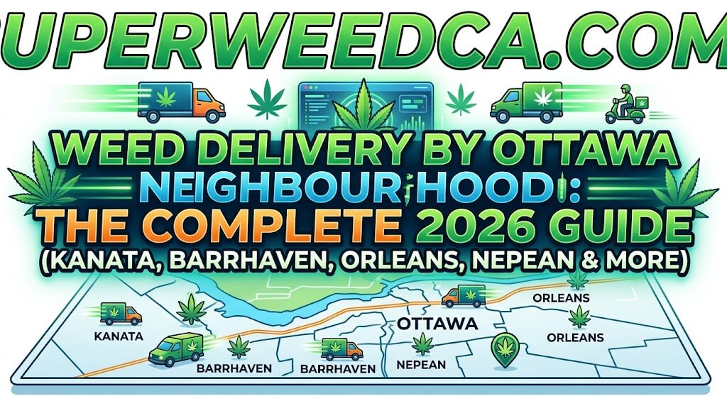 Weed Delivery by Ottawa Neighbourhood: The Complete 2026 Guide (Kanata, Barrhaven, Orleans, Nepean & More)