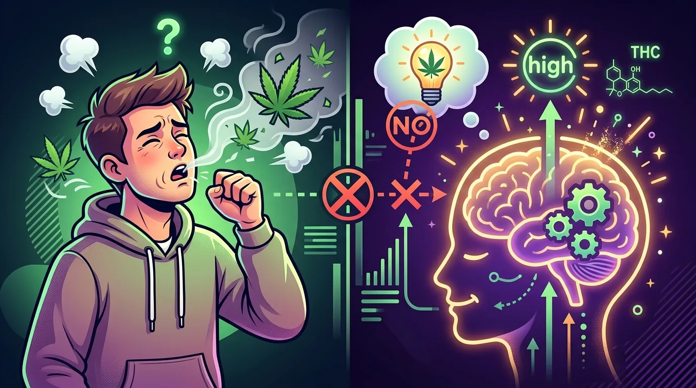 Why Cannabis Makes You Cough (and Why Coughing Doesn't Get You Higher)