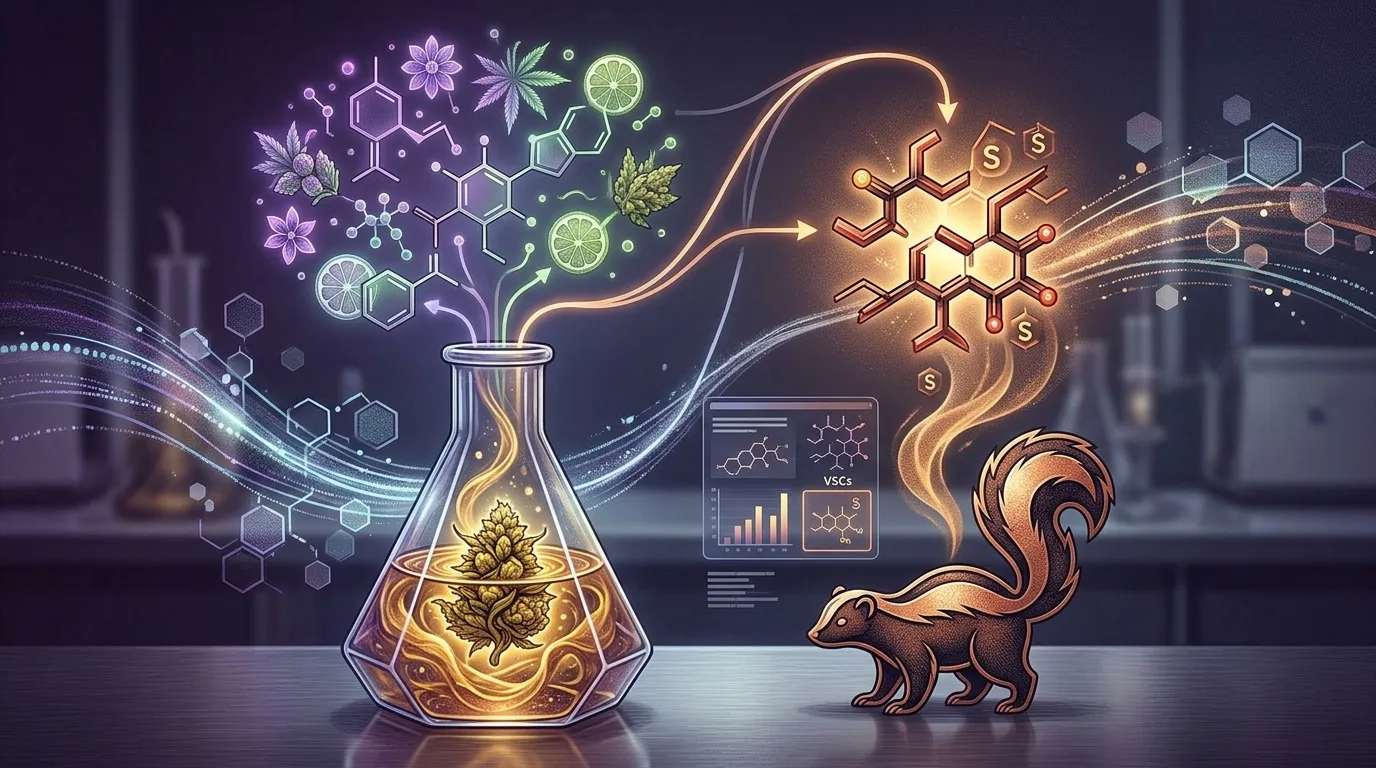 Why Some Weed Smells Like Skunk (and Why It Isn't the Terpenes)