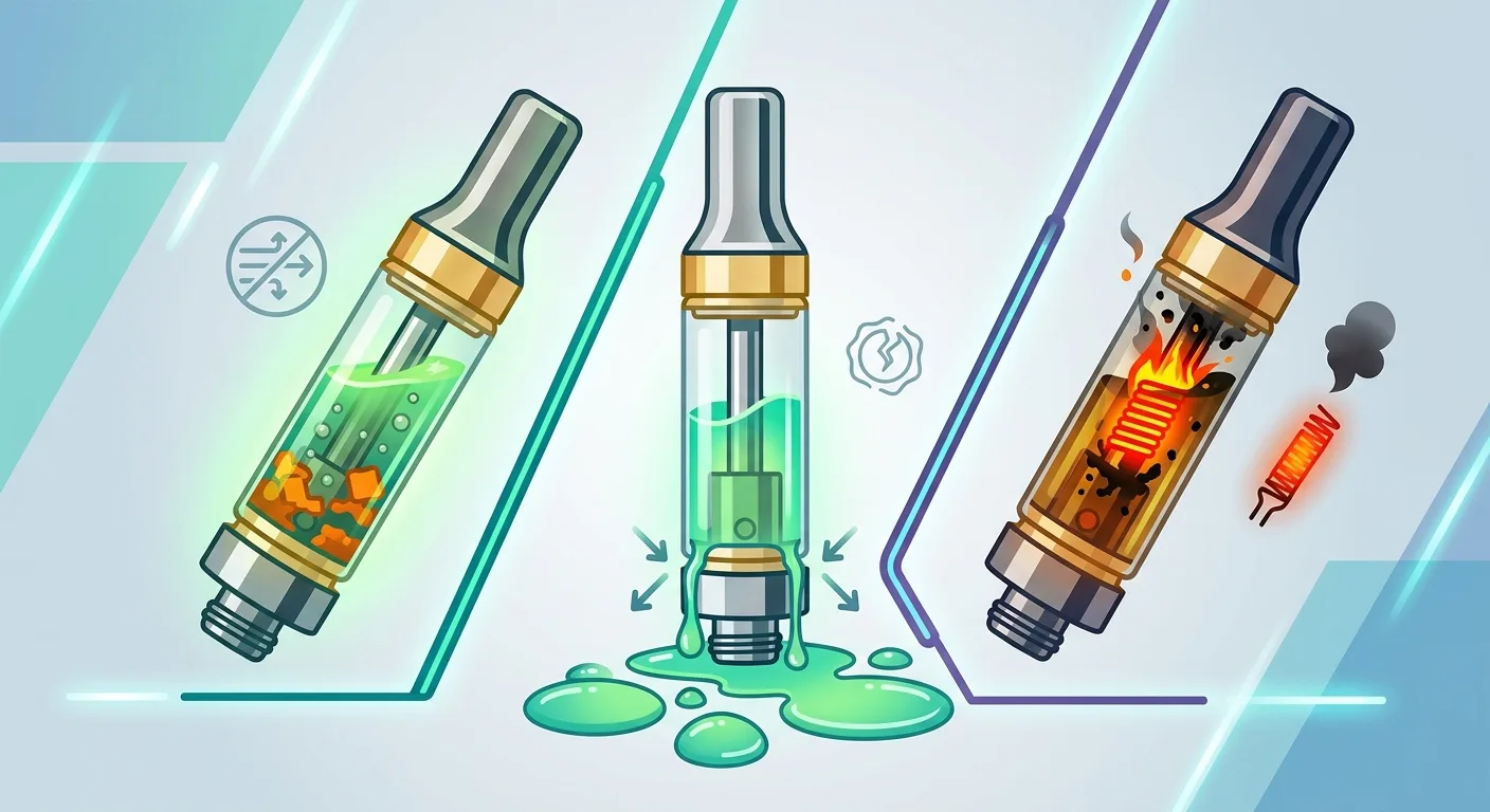 Why Your Vape Cart Clogs, Leaks or Burns Out
