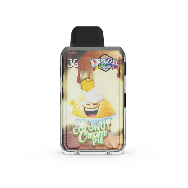 Coconut Cream Pie - Drizzle Factory Vape 3g Premium Disposable Vape