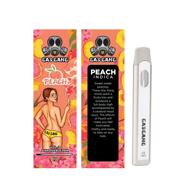 Peach Gas Gang 1g THC Vape