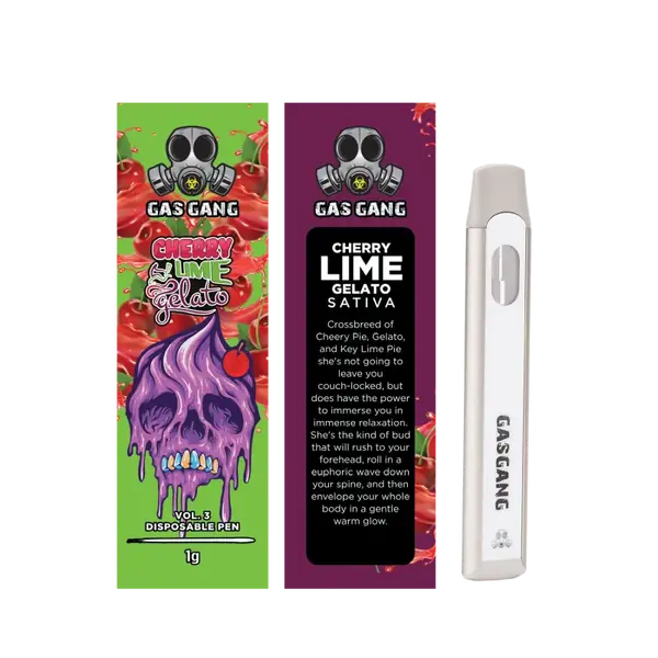 Cherry Lime Gelato Gas Gang 1g THC Vape