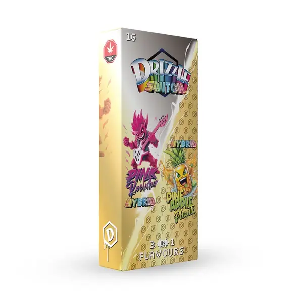 Drizzle Pink Rockstar/Pineapple Phanta 1g Switch Vape
