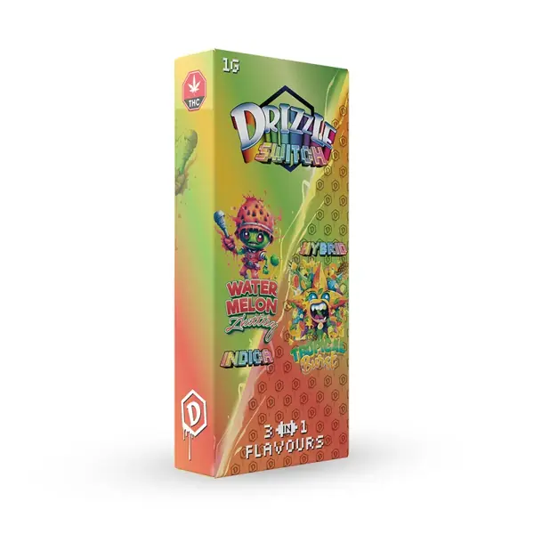 Drizzle Watermelon Zkittlez/Tropical Burst 1g Switch Vape