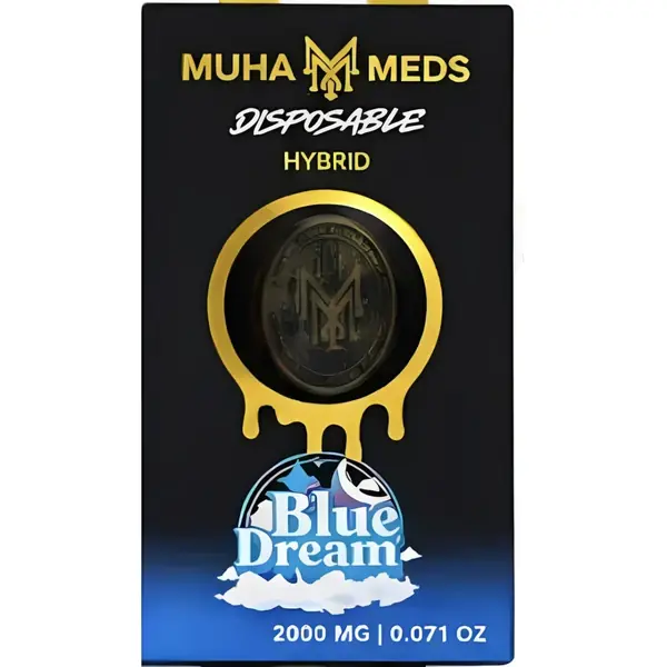 Muha Meds - 2000mg Vape Pen - Blue Dream