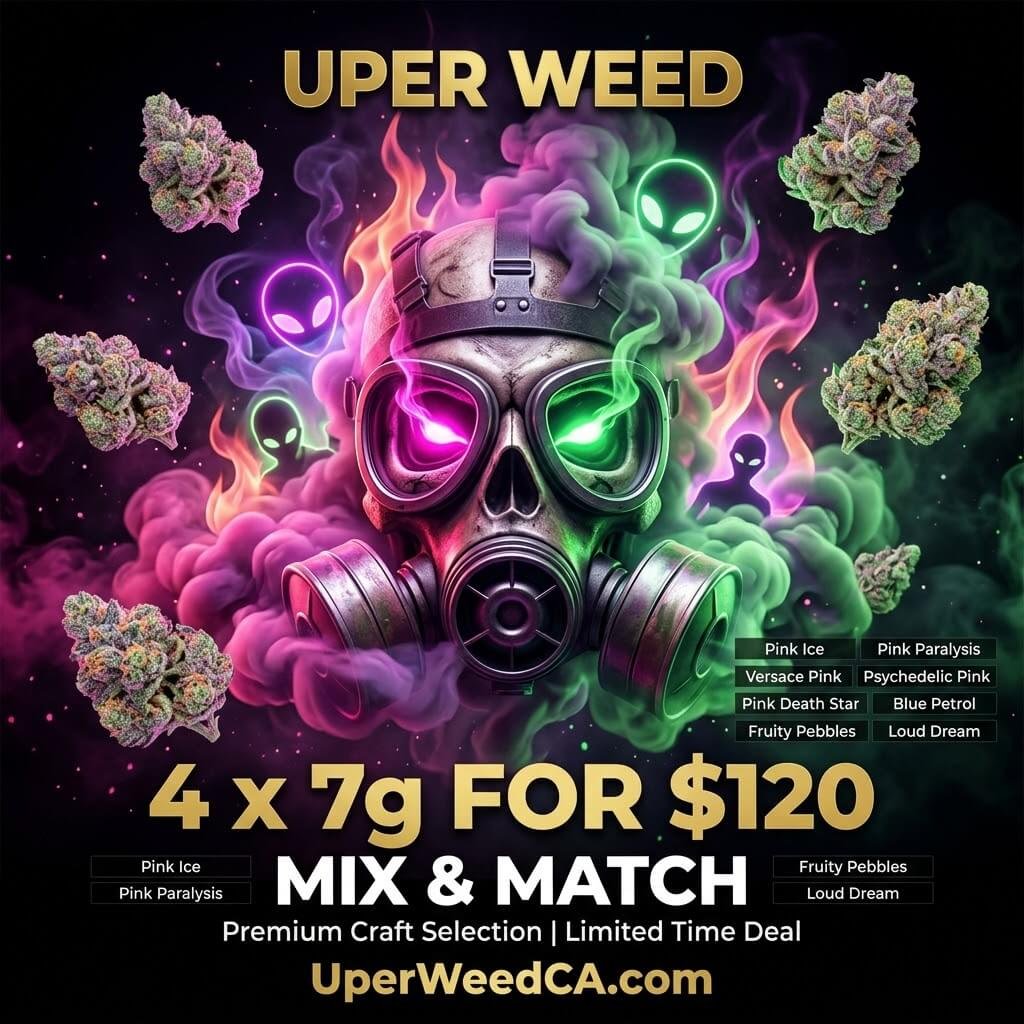 4 x 7g Premium Cannabis — Mix & Match
