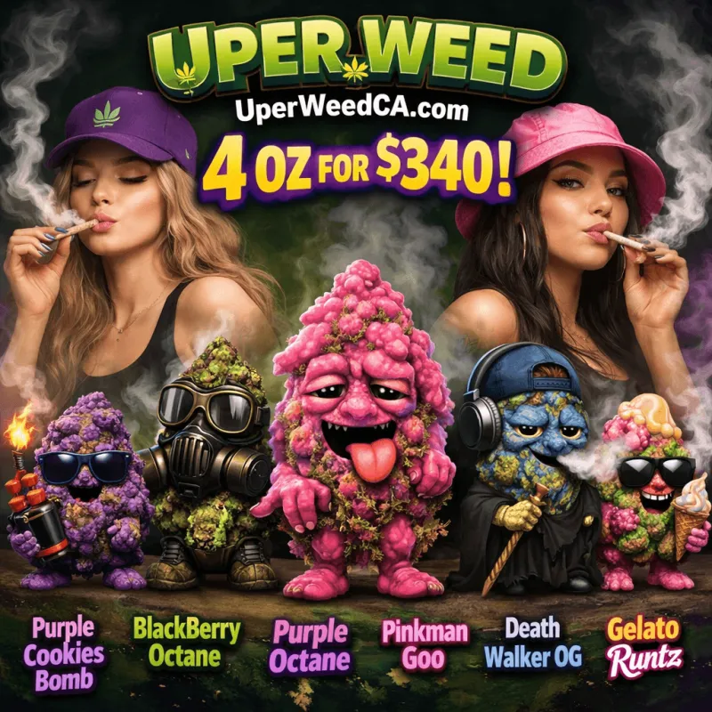 4Oz for $340 Purple Power Bundle AAAA+ | 8 Elite Strains photo 2