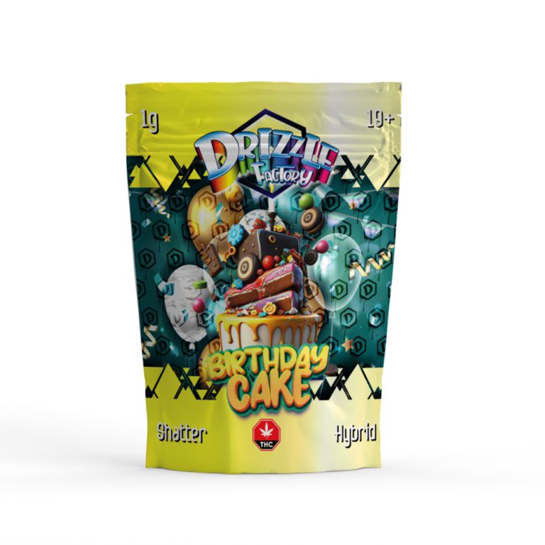 Drizzle Shatter – Birthday Cake