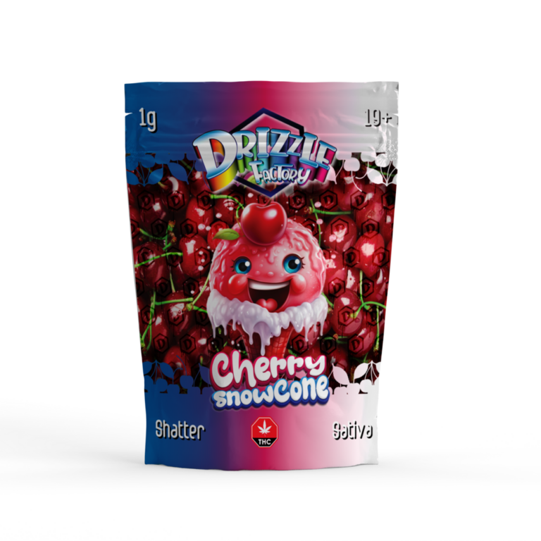 Drizzle Shatter – Cherry Snowcone