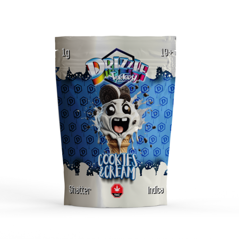 Drizzle Shatter – Cookies And Cream