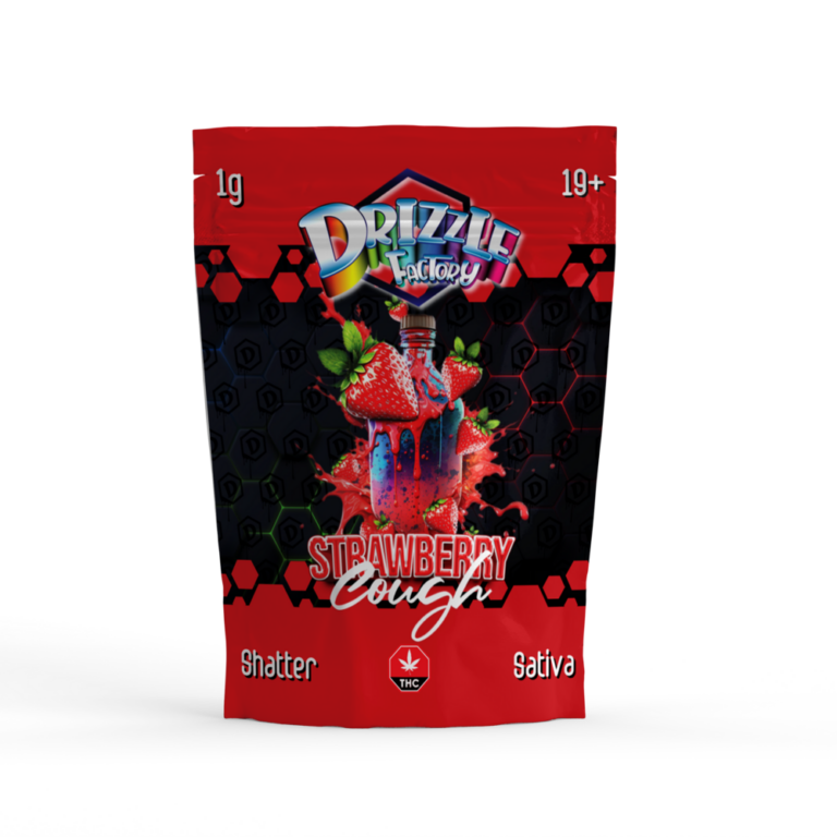 Drizzle Shatter – Strawberry Cough