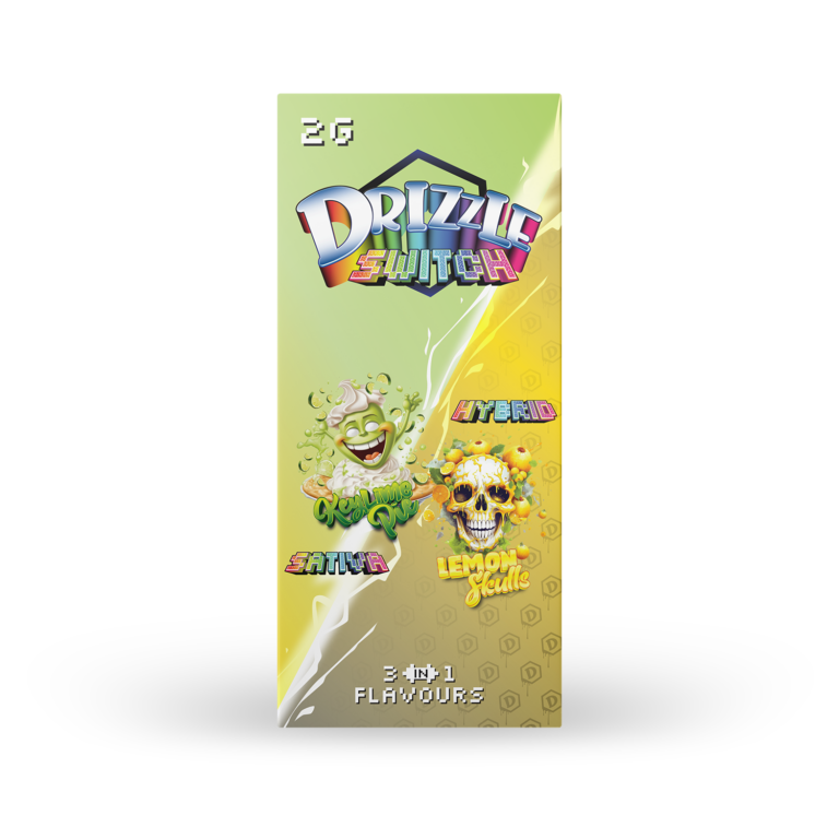 Drizzle Factory Puff & PLay Keylime Pie/Lemon Skulls Sativa/hybrid 6G