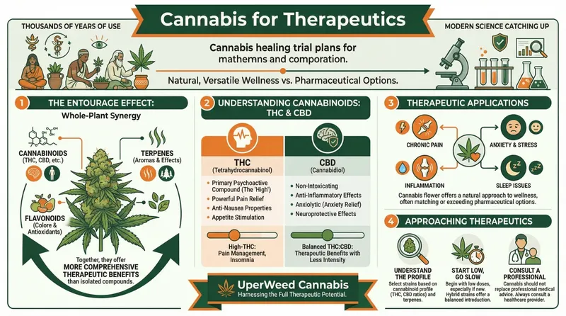 Infographic: Cannabis for Therapeutics